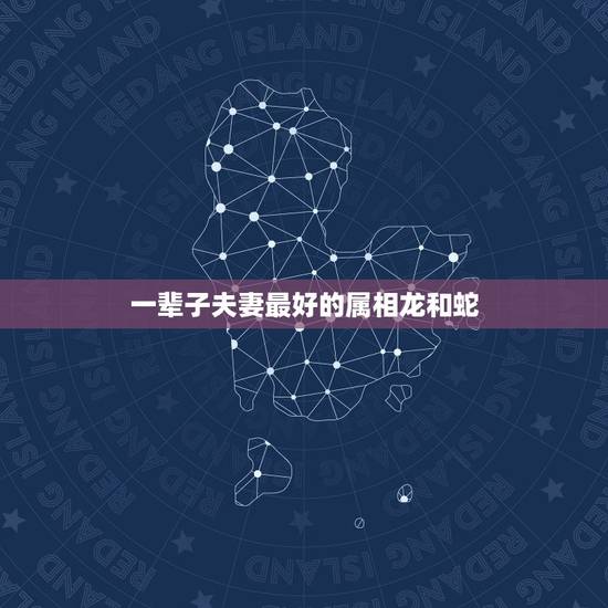 一辈子夫妻最好的属相龙和蛇，属相龙和蛇配好吗