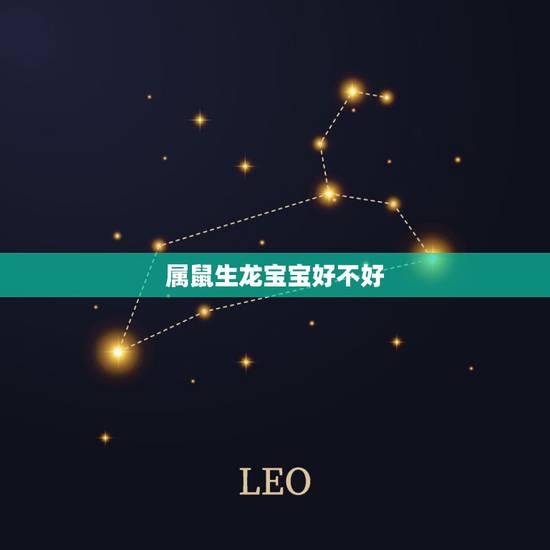 属鼠生龙宝宝好不好,生肖鼠生什么属相的孩子好? 属鼠生龙宝宝好不好,生肖鼠生什么属相的孩子好?