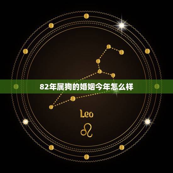 82年属狗的婚姻今年怎么样,1982年属狗39岁婚姻 82年属狗的婚姻今年怎么样,1982年属狗39岁婚姻