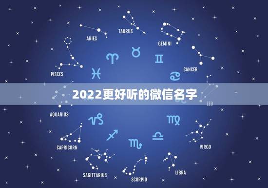 2022更好听的微信名字，2022年微信名最霸气的