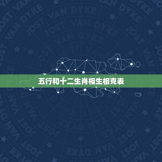 五行和十二生肖相生相克表,十二生肖相冲相克表2022 五行和十二生肖相生相克表,十二生肖相冲相克表2022
