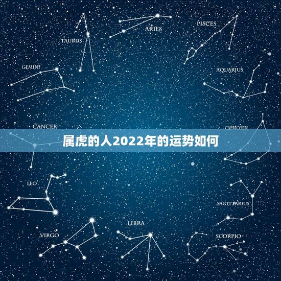 属虎的人2022年的运势如何，2022年本命年属虎运气怎么样