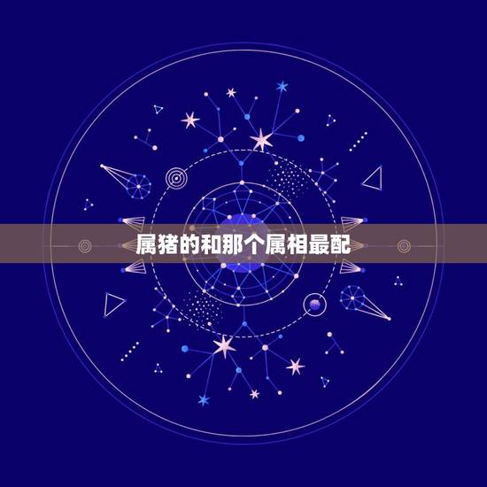 属猪的和那个属相最配,属猪的和哪些属相相配 属猪的和那个属相最配,属猪的和哪些属相相配