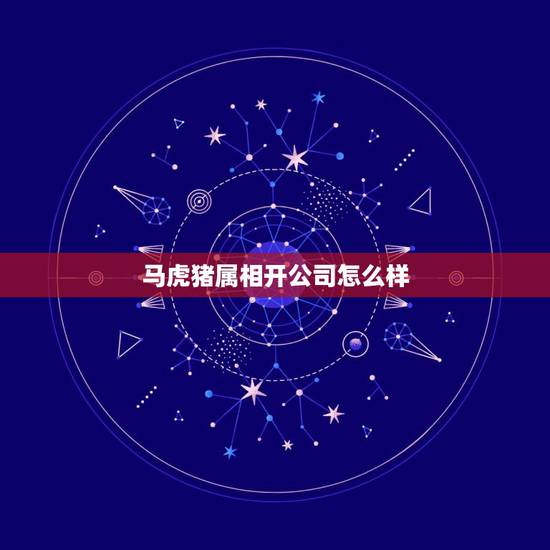 马虎猪属相开公司怎么样，属虎的和什么属相最配