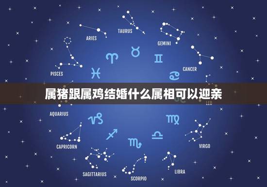 属猪跟属鸡结婚什么属相可以迎亲，属鸡农历2月和属猪农历11月的可以结婚