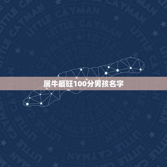 属牛最旺100分男孩名字 男牛宝宝取名字最佳字