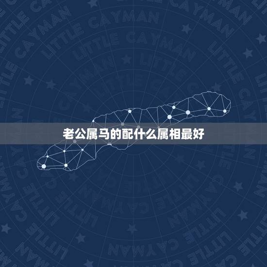 老公属马的配什么属相最好，属马男和什么属相最配