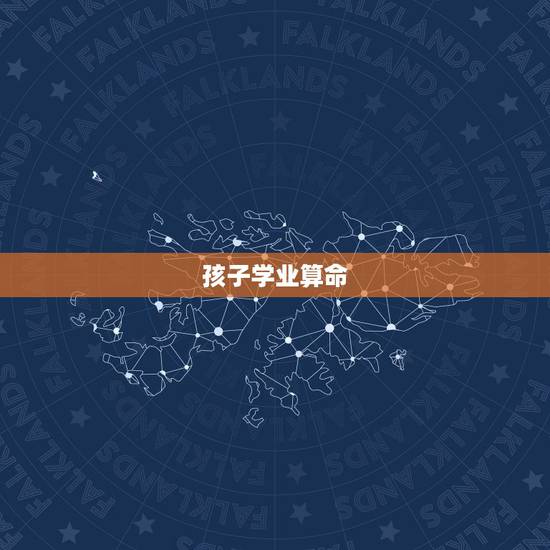 孩子学业算命，求算命，主要看学业！