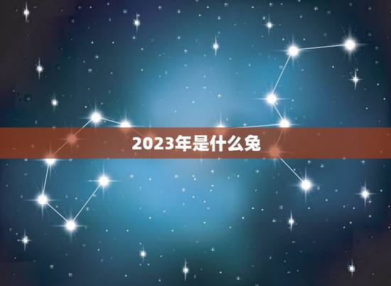 2023年是什么兔,2023年是金兔还是木兔 2023年是什么兔,2023年是金兔还是木兔