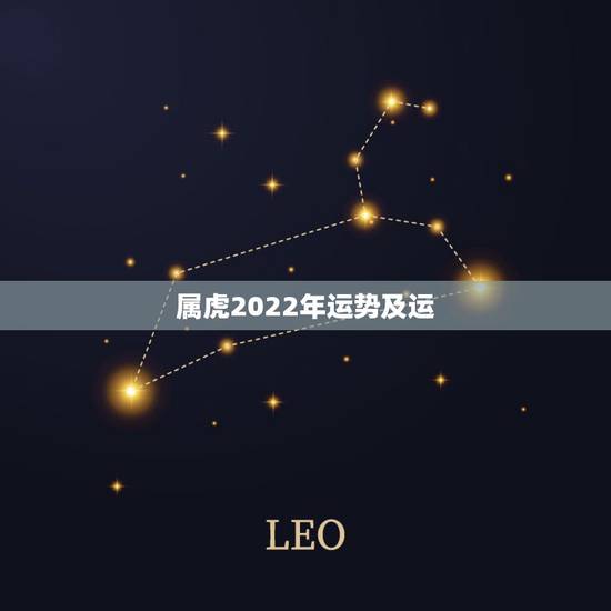 属虎2022年运势及运，属虎的本命年2022运势如何86年的虎，本命年