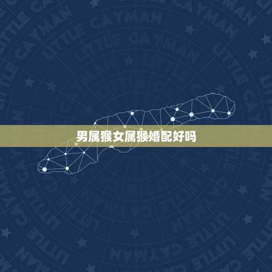 男属猴女属猴婚配好吗，男属猴女属猪相配吗