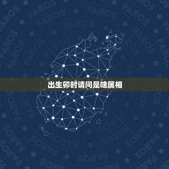 出生卯时请问是啥属相,卯时出生属于什么生肖 出生卯时请问是啥属相,卯时出生属于什么生肖