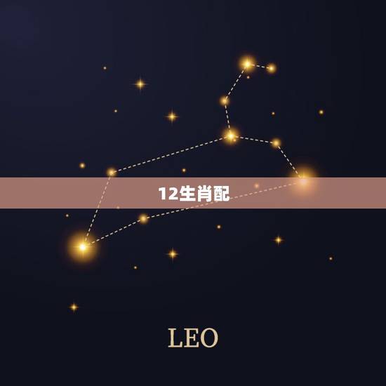 12生肖配，十二生肖配对