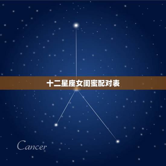 十二星座女闺蜜配对表,十二星座女闺蜜配对表 十二星座女闺蜜配对表,十二星座女闺蜜配对表