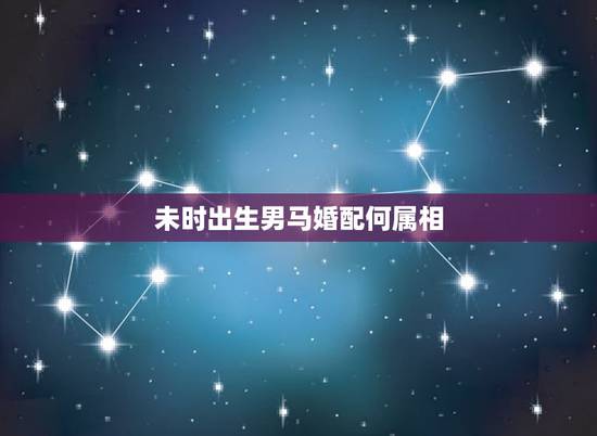 未时出生男马婚配何属相,属马男和什么属相最配 未时出生男马婚配何属相,属马男和什么属相最配