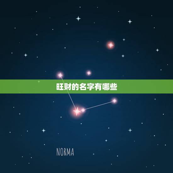 旺财的名字有哪些，最吉利旺财的公司名字