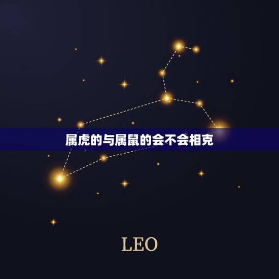 属虎的与属鼠的会不会相克，属虎与属鼠的会相冲吗