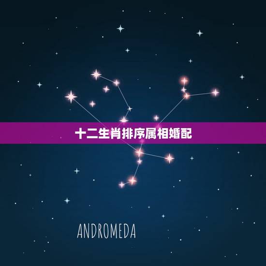 十二生肖排序属相婚配，十二生肖男女婚配属相？