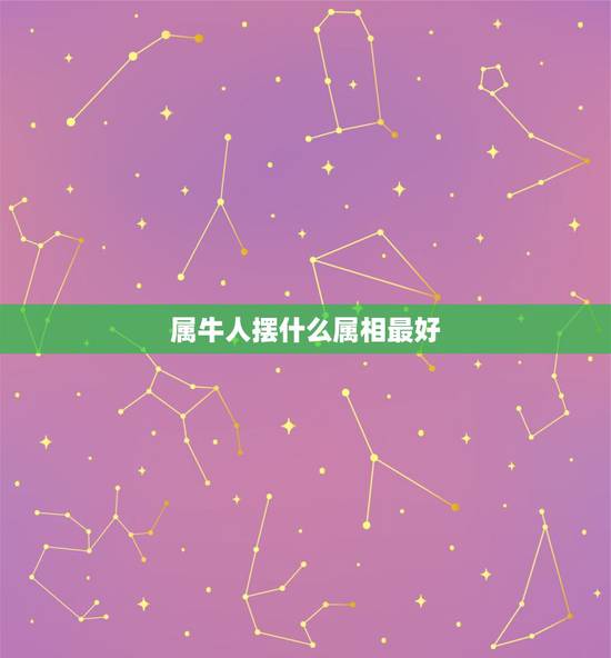 属牛人摆什么属相最好，请问：我属牛1985年02月27号出生，公司摆放