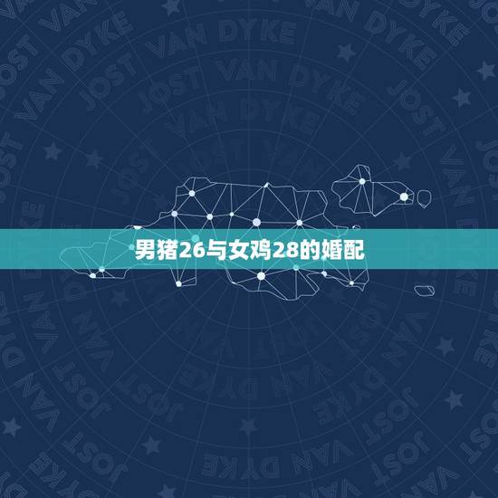 男猪26与女鸡28的婚配，男属鸡女属猪婚配好吗