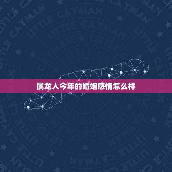 属龙人今年的婚姻感情怎么样，88年属龙男的婚姻感情怎样