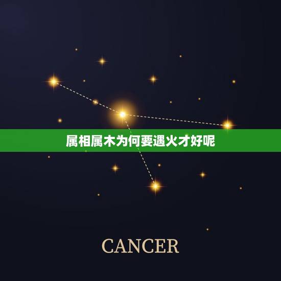 属相属木为何要遇火才好呢，五行中属火的与木相生吗？