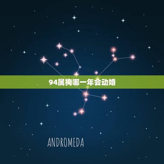 94属狗哪一年会动婚,1994.04.03出生生肖狗哪一年会遇到正缘 94属狗哪一年会动婚,1994.04.03出生生肖狗哪一年会遇到正缘
