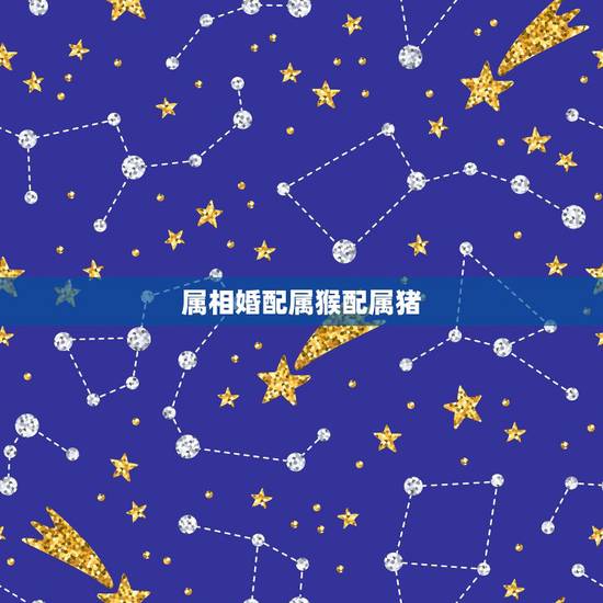 属相婚配属猴配属猪，男属猴和女属猪相配吗