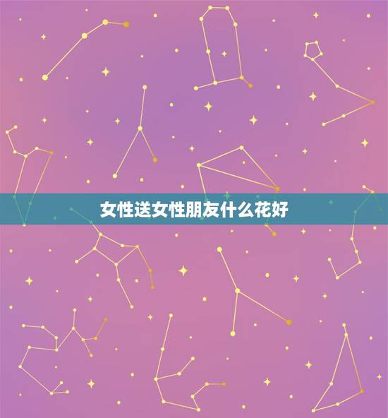 女性送女性朋友什么花好，花语大全送给女性朋友送什么花