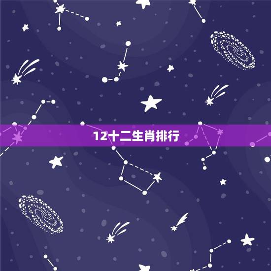 12十二生肖排行，中国十二生肖的排名顺序是什么呢？