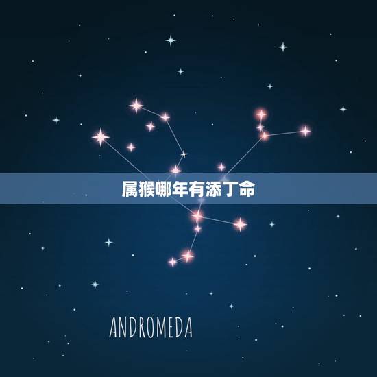 属猴哪年有添丁命，2023年适合添丁的生肖