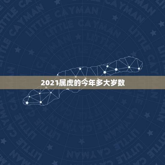 2021属虎的今年多大岁数，2021年属虎虚岁多大