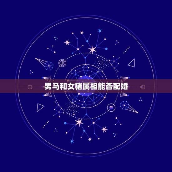 男马和女猪属相能否配婚,九五年的属猪男和零二年的属马女他们的婚姻怎样合 男马和女猪属相能否配婚,九五年的属猪男和零二年的属马女他们的婚姻怎样合
