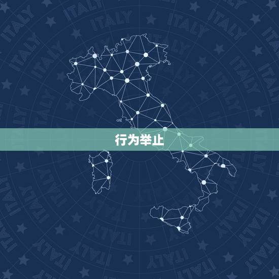行为举止 行为举止
