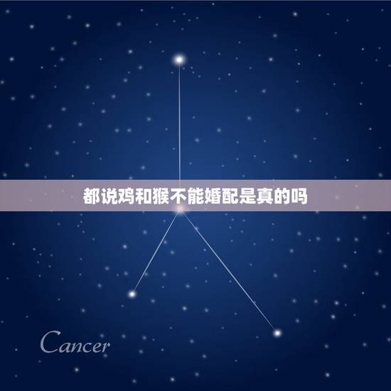 都说鸡和猴不能婚配是真的吗,属猴的和属鸡能结婚吗?为什么有人说两者相克 都说鸡和猴不能婚配是真的吗,属猴的和属鸡能结婚吗?为什么有人说两者相克