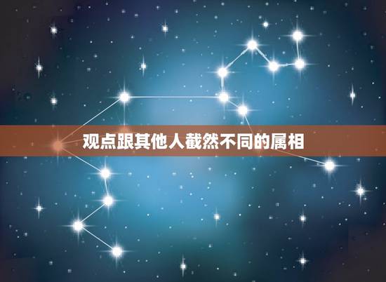 观点跟其他人截然不同的属相,你有哪些与大多数人截然不同的想法和观点? 观点跟其他人截然不同的属相,你有哪些与大多数人截然不同的想法和观点?