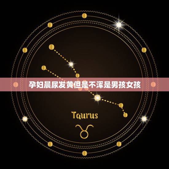 孕妇晨尿发黄但是不浑是男孩女孩，怀男孩的特征都有哪些？