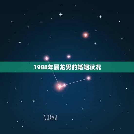 1988年属龙男的婚姻状况，1988年属龙男2022 年运势