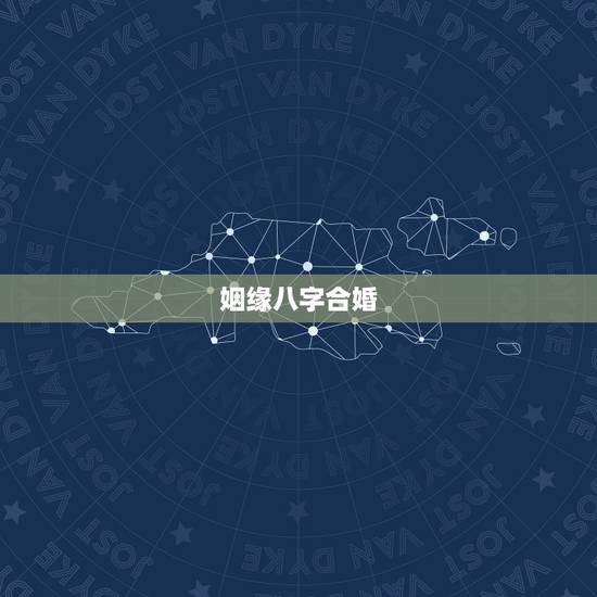 姻缘八字合婚，怎样查看合婚姻缘