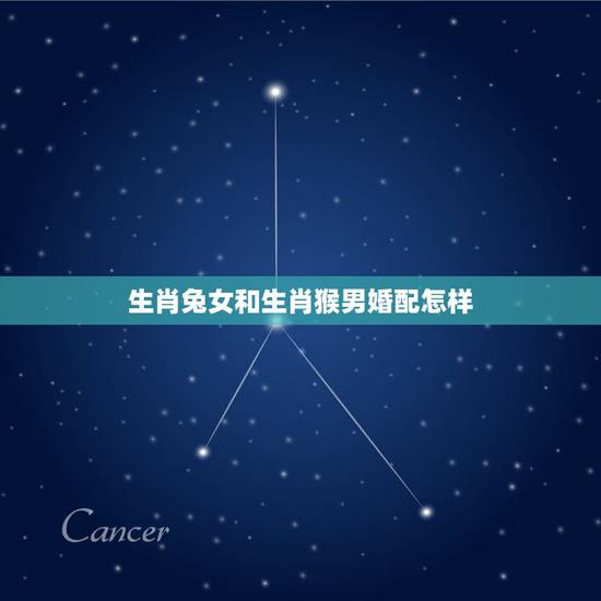 生肖兔女和生肖猴男婚配怎样，属相婚配：男属猴和女属兔相配吗