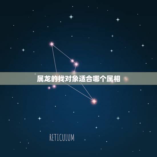 属龙的找对象适合哪个属相,属龙的找对象宜量什么属相 属龙的找对象适合哪个属相,属龙的找对象宜量什么属相
