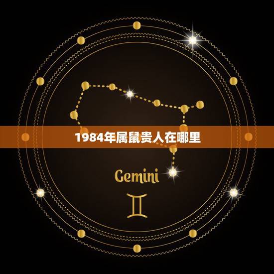 1984年属鼠贵人在哪里,属鼠的工作在哪个方向好 1984年属鼠贵人在哪里,属鼠的工作在哪个方向好