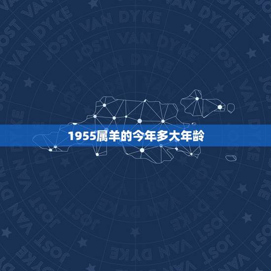 1955属羊的今年多大年龄，62年属虎的今年多大