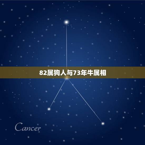 82属狗人与73年牛属相，82年属狗与73年属牛的做生意可以吗？