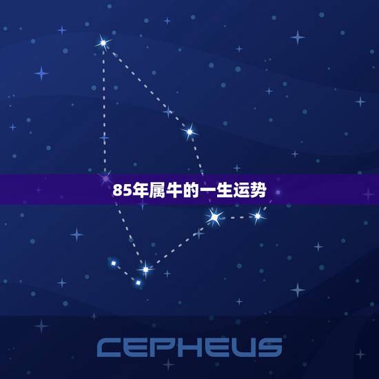 85年属牛的一生运势，73年属牛何时走大运