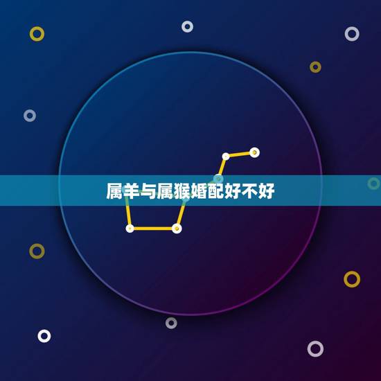 属羊与属猴婚配好不好，羊和猴的属相适合结婚吗