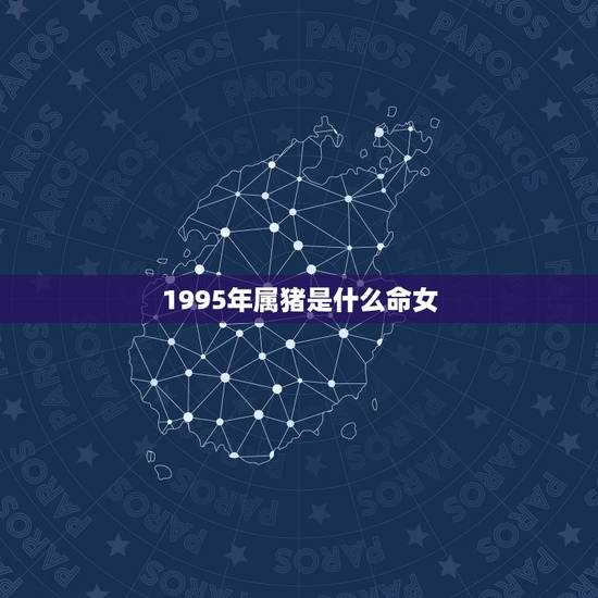 1995年属猪是什么命女，1995年正月初二属猪的女生是什么命