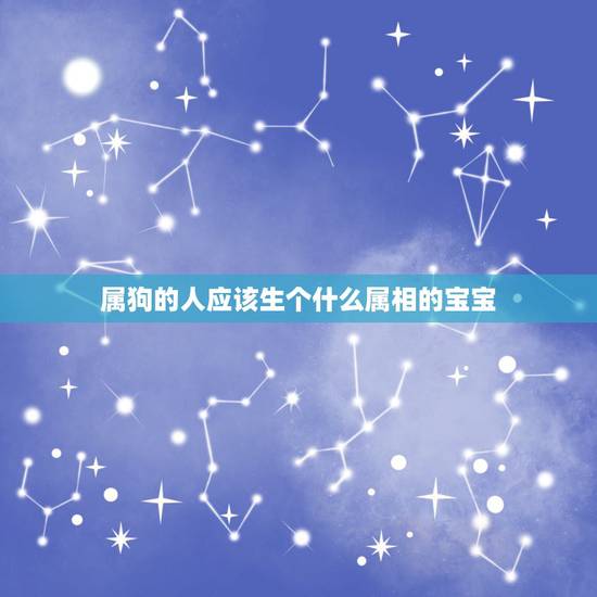 属狗的人应该生个什么属相的宝宝,夫妻都属狗生什么属相的孩子好 属狗的人应该生个什么属相的宝宝,夫妻都属狗生什么属相的孩子好