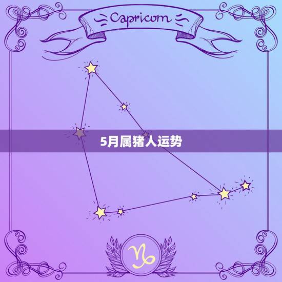 5月属猪人运势，属猪和属鼠20155月的运势
