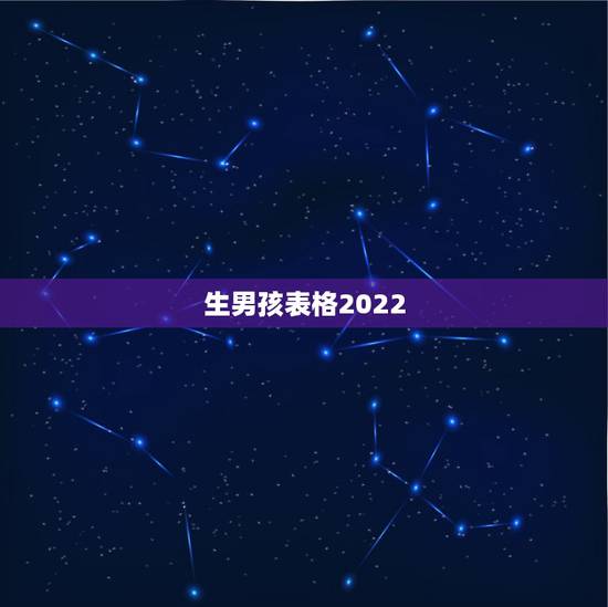 生男孩表格2022,生男孩女孩的计算 生男孩表格2022,生男孩女孩的计算